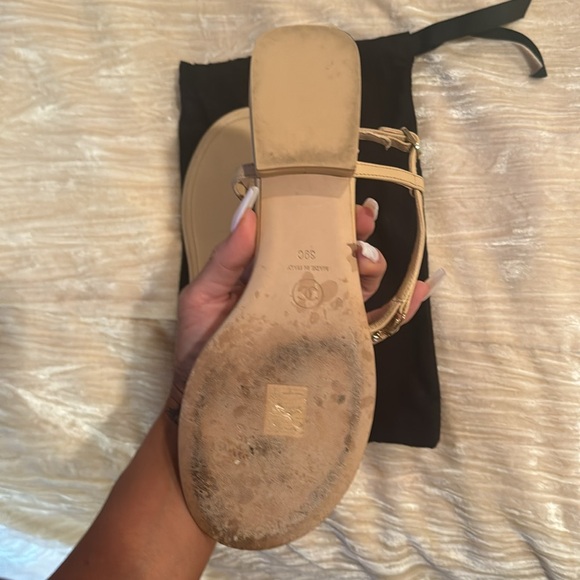 Beige Chanel sandals, size 39 - Picture 4 of 11